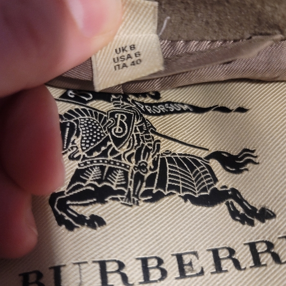 Burberry wool trench coat - Picture 2 of 7